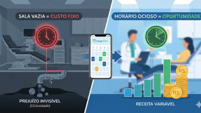 Ociosidade Clínica: O Custo Invisível que Está Drenando o Lucro do Seu Consultório